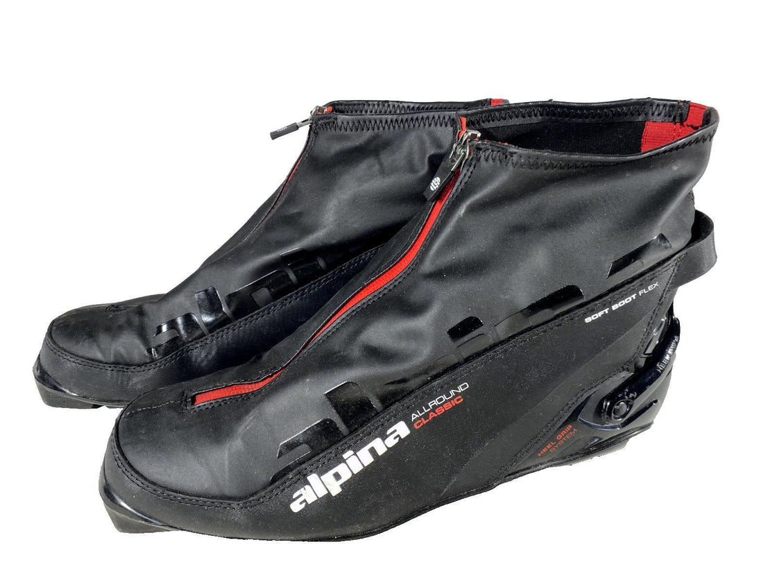 Alpina Allround Touring Nordic Cross Country Ski Boots Size EU42 US9 for NNN 936