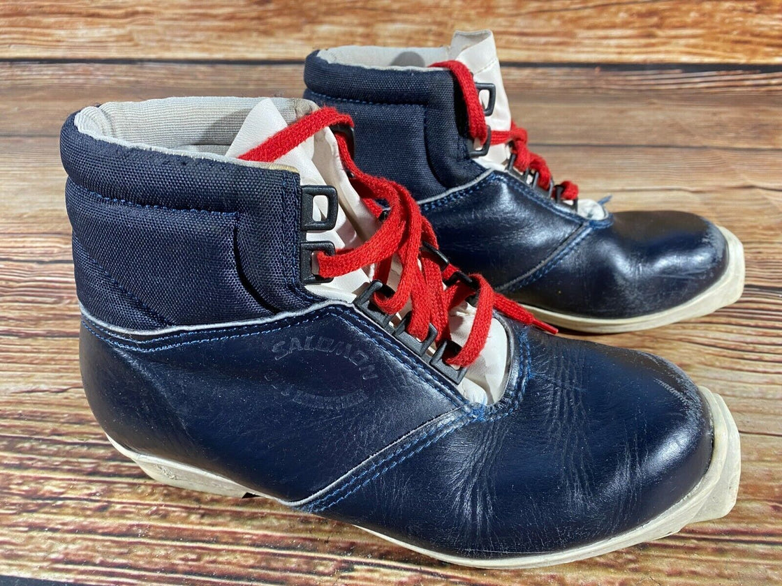 SALOMON Nordic Cross Country Ski Boots Size EU38 US6 SNS Profil