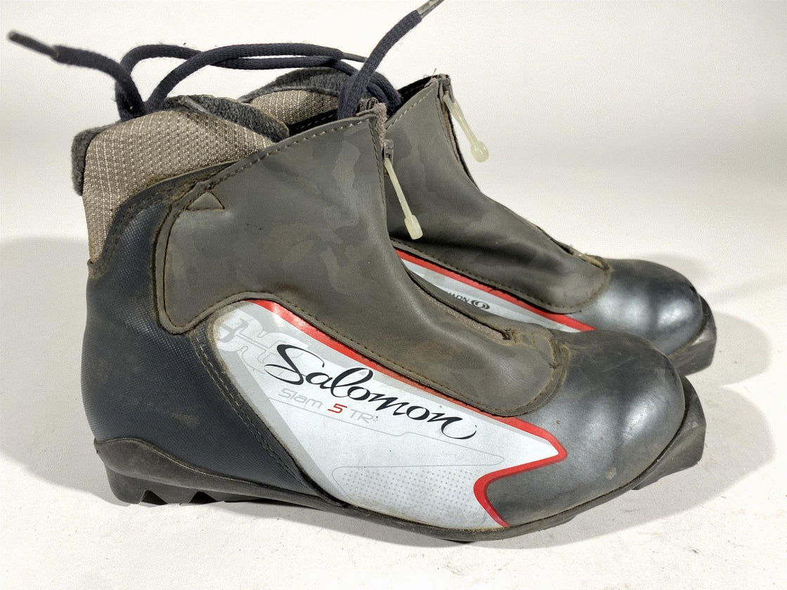 Salomon Siam 5 TR Nordic Cross Country Ski Boots Size EU38 US6.5 SNS Profil
