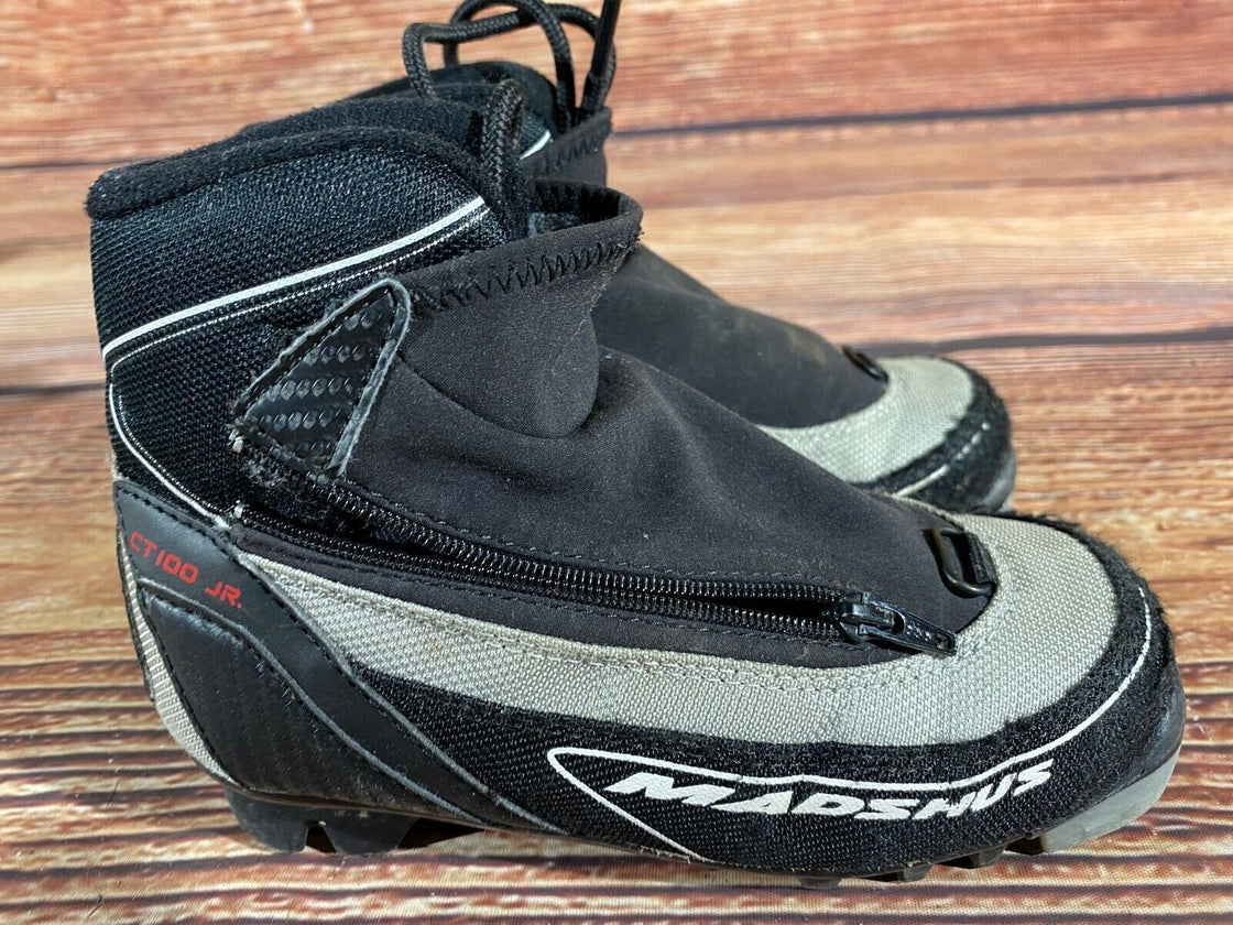 Madshus CT100jr Kids Nordic Cross Country Ski Boots Size EU30 US12 NNN M311