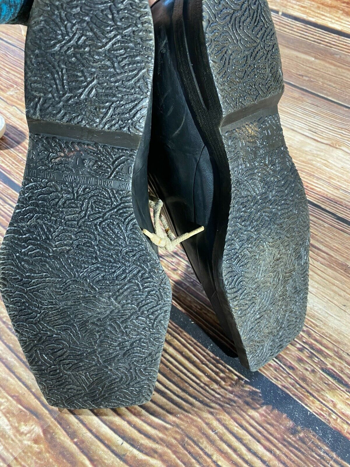 VIKING Vintage Cross Country Ski Boots for Kandahar Old Cable Binding EU41 US7.5