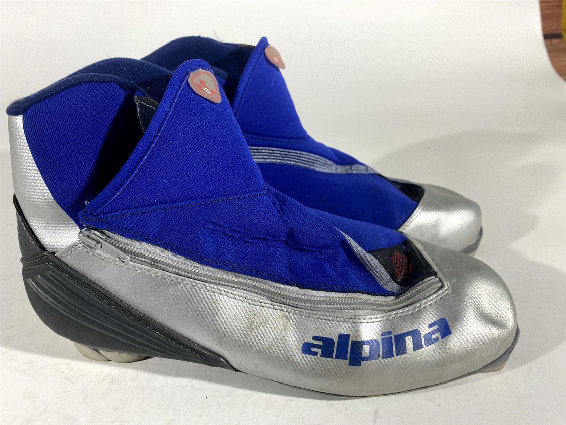 Alpina SP15 Nordic Cross Country Ski Boots Size EU44 US10.5 for NNN