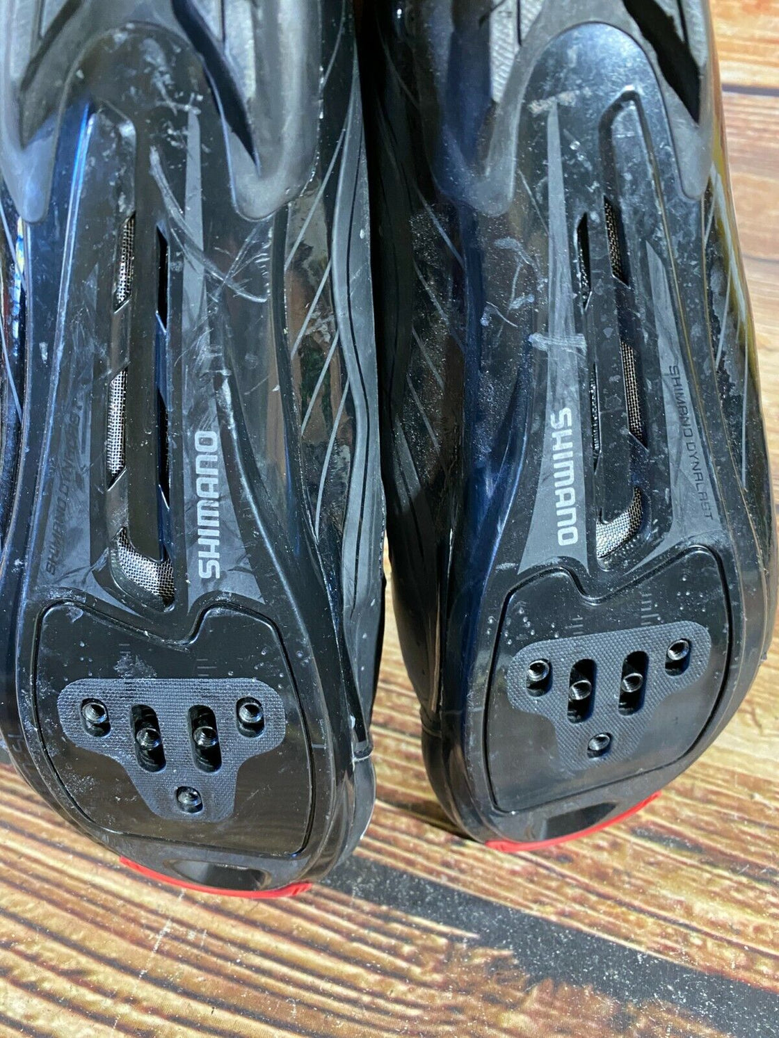 SHIMANO R065 Road Cycling Shoes Biking Boots 3 Bolts Size EU43, US8.9