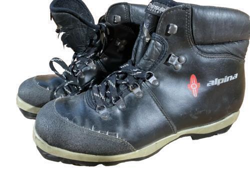 Alpina BC Touring Backcountry Cross Country Ski Boots Size EU44 US10.5 NNN-BC