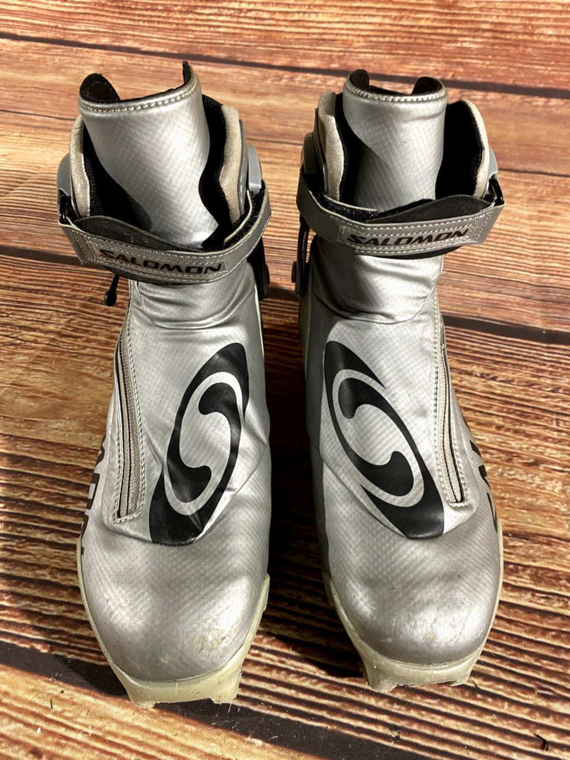 SALOMON Skate Carbon Nordic Cross Country Ski Boots Size EU38 2/3 US6 SNS Pilot