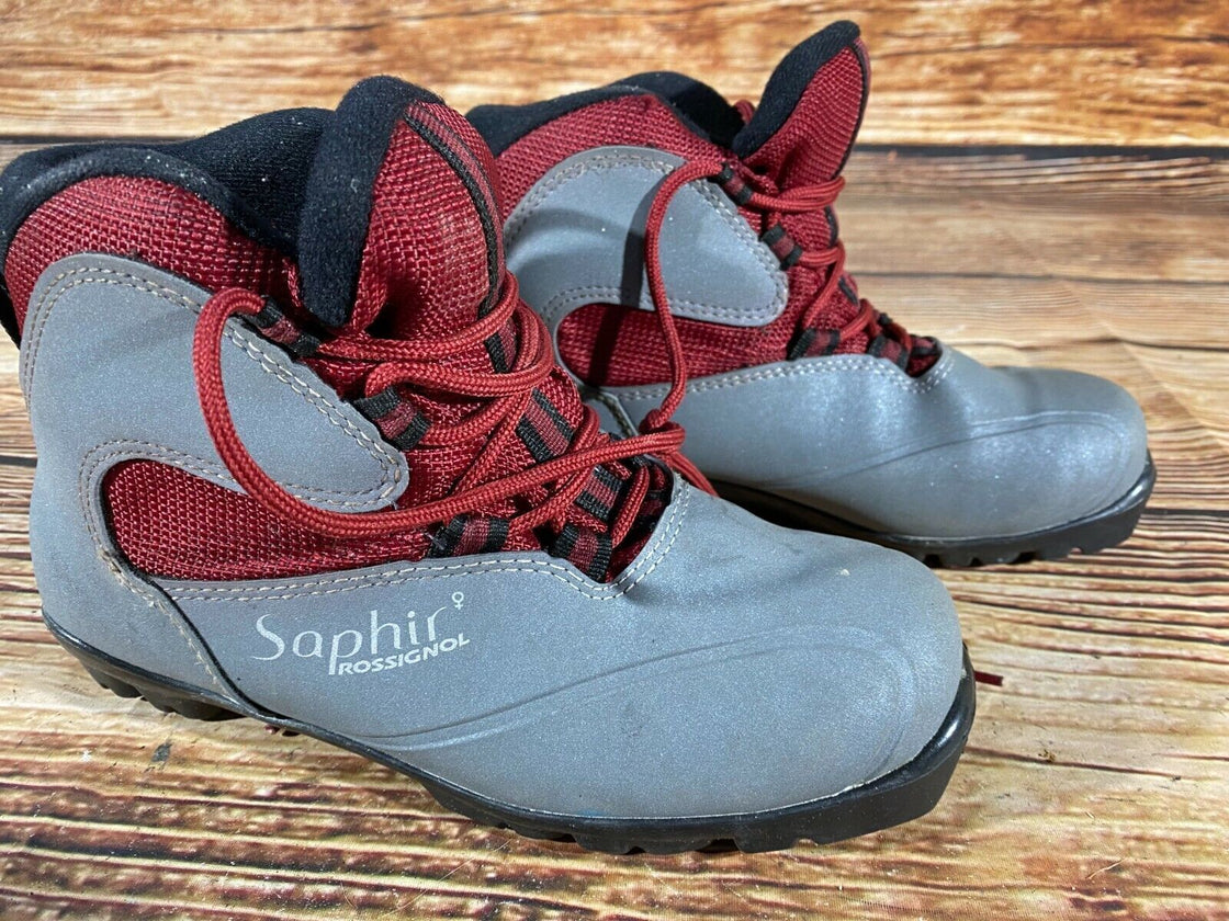 Rossignol Saphir Nordic Cross Country Ski Boots Size EU39 US7 NNN