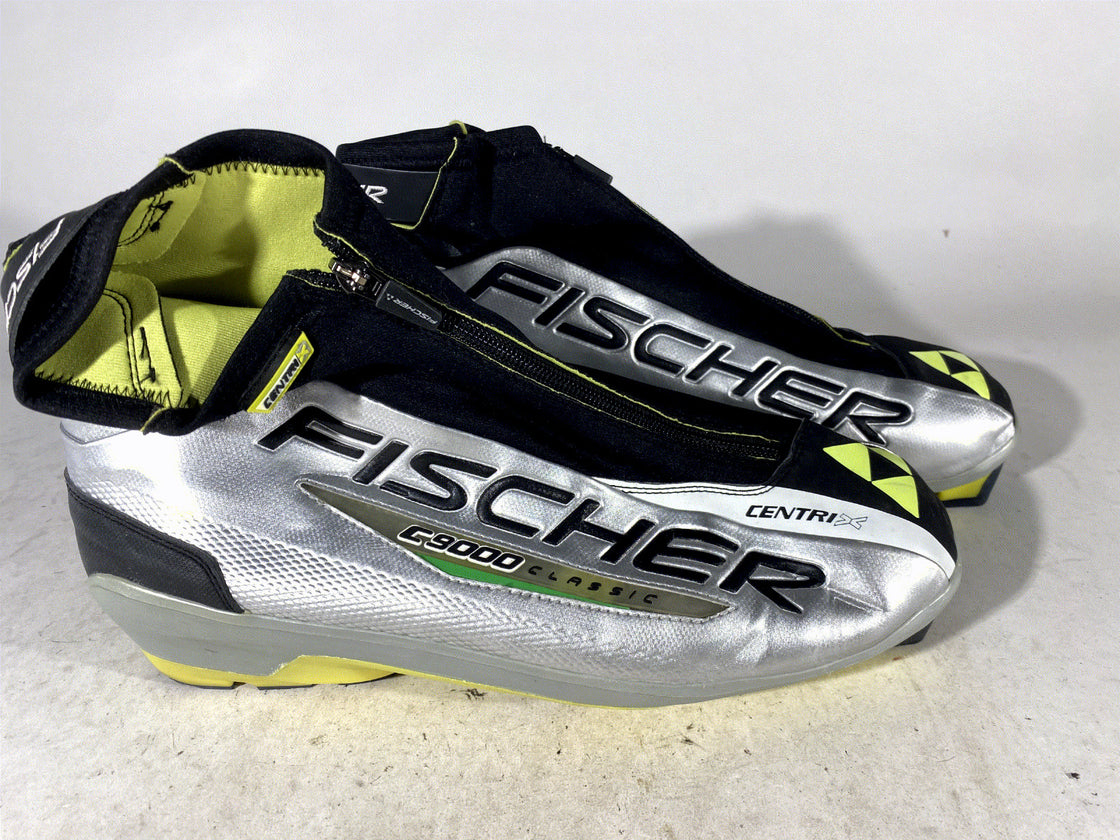 Fischer C9000 Classic Nordic Cross Country Ski Boots Size EU47 US12.5 SNS Profil