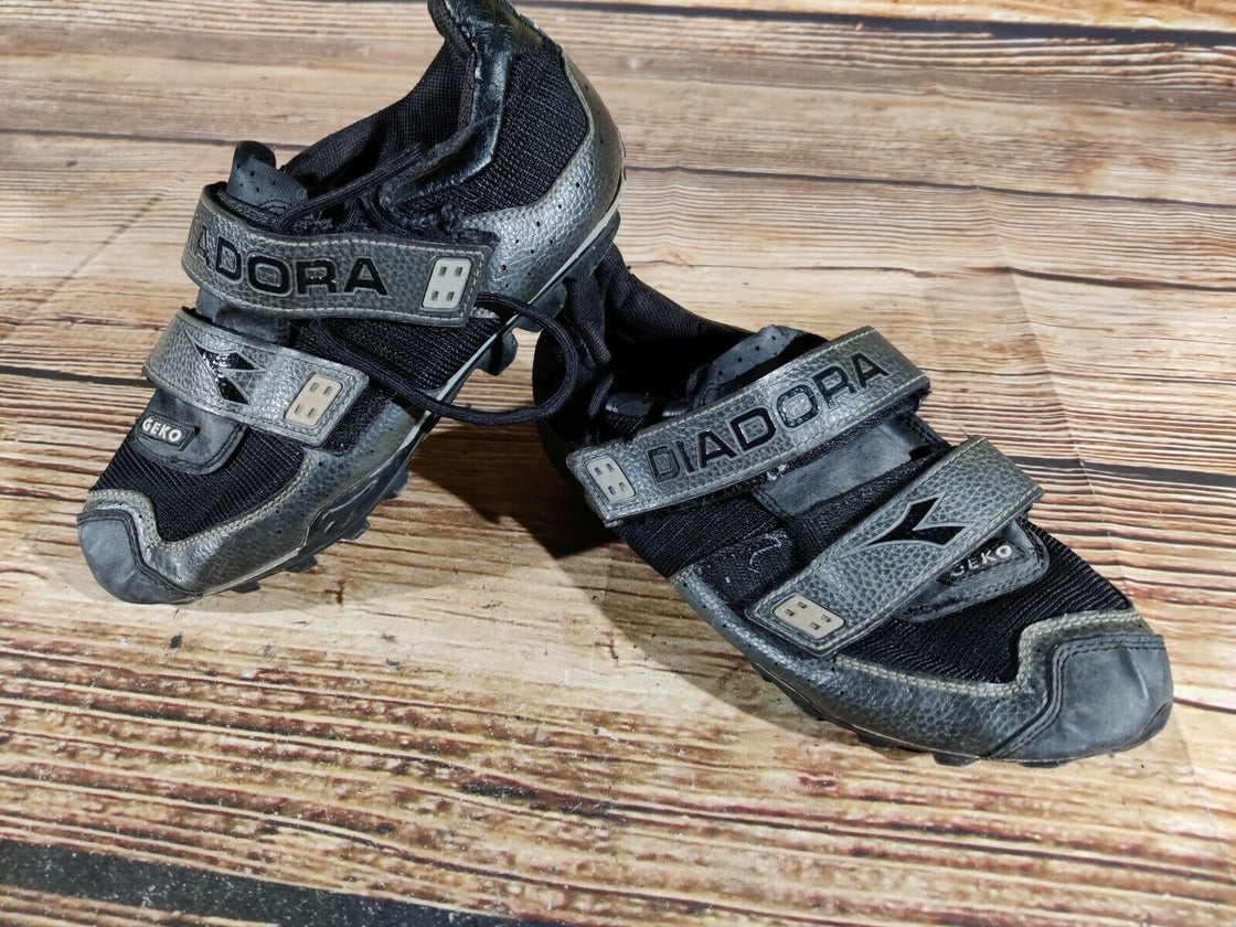 DIADORA Geko Cycling MTB Shoes Mountain Biking 2 Bolts Size EU41, US8