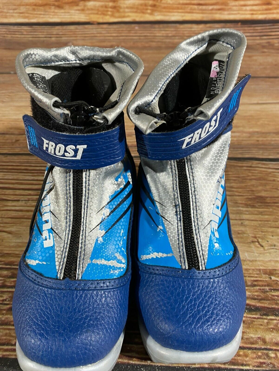 Alpina Frost Kids Nordic Cross Country Ski Boots Size EU30 US12 for NNN A-260