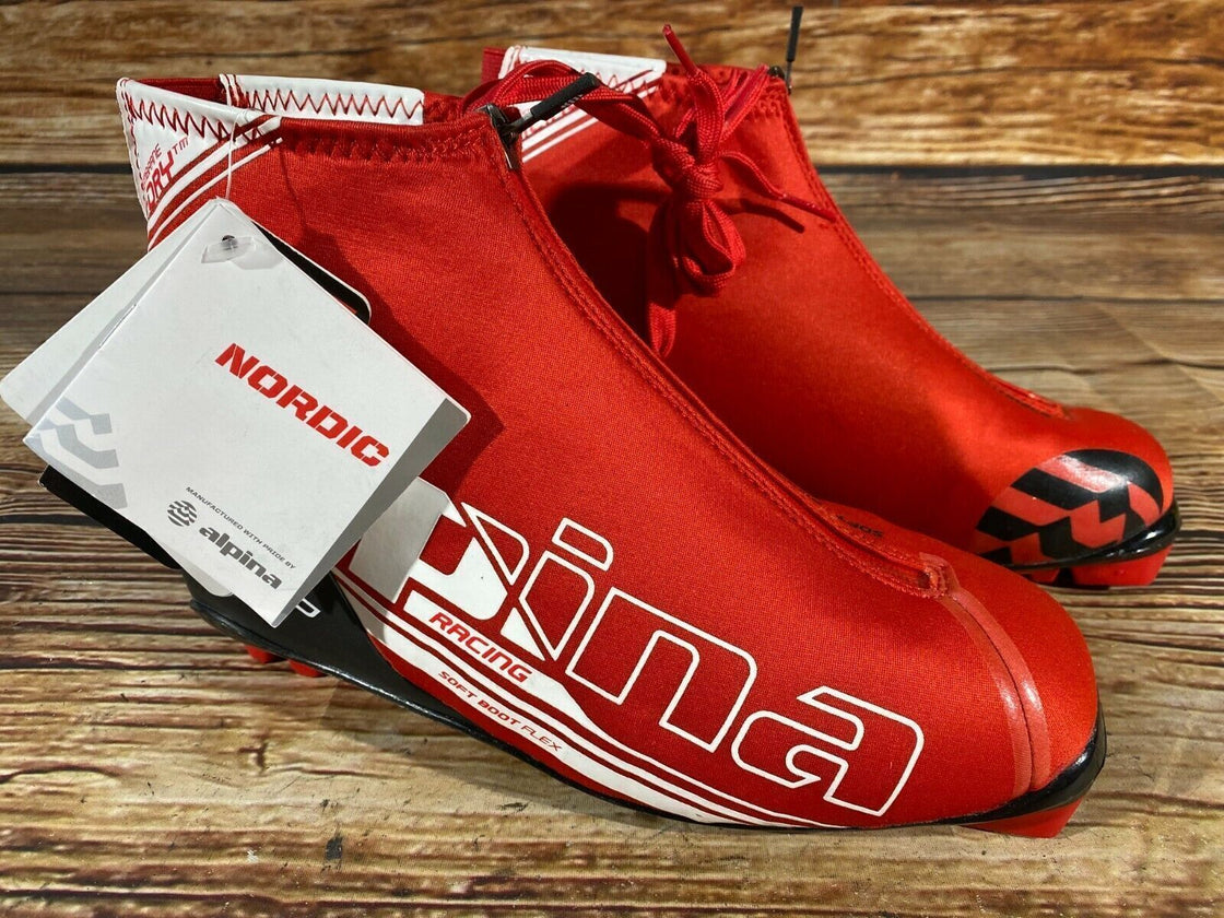 Alpina RCL Nordic Cross Country Ski Boots Size EU39 US7 NNN bindings