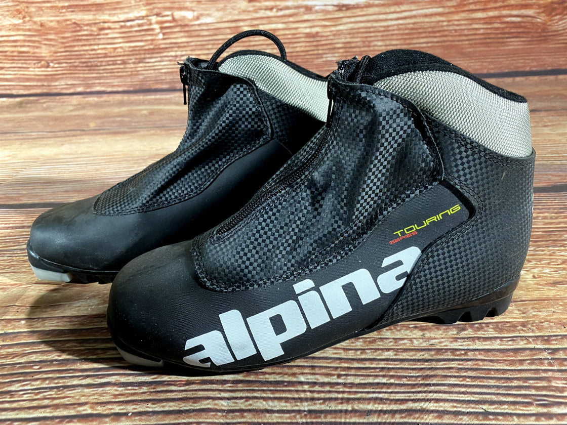 Alpina Touring Nordic Cross Country Ski Boots Size EU40 US7.5 for NNN
